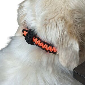 Handmade paracord large Dog Collar